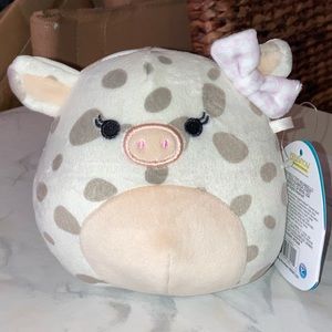 Squishmallows 4.5" Easter Rosie the Pig with Bow